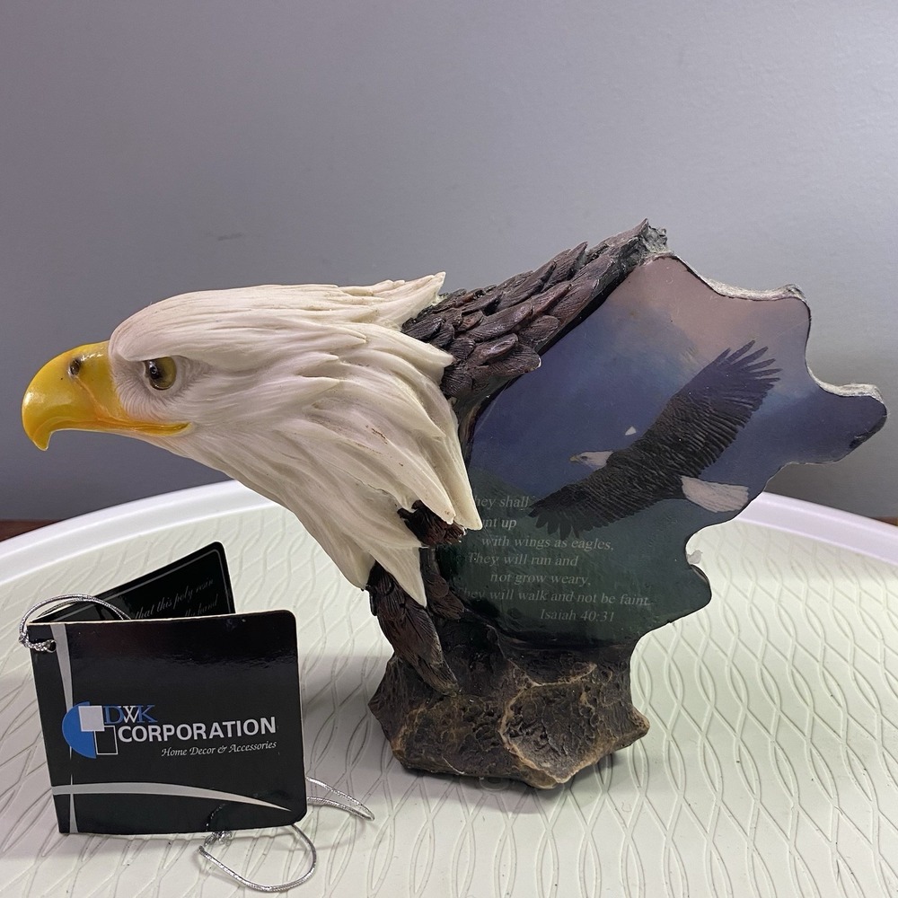 DWK 2010 BALD EAGLE World of wonders. 5000 Limited Edition. Some Cracks See Pics
